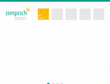 Tablet Screenshot of dr-zimprich.de